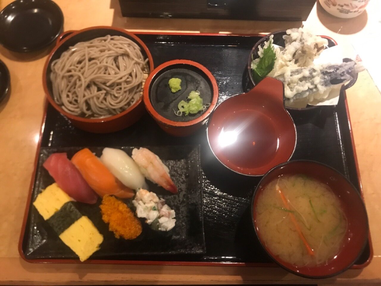 花いち７貫そばセット_全容