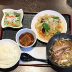 札幌市西区西町「中華厨房あんにん」でサラリーマンランチ、サラメシ、札幌B級グルメ
