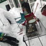 2年ぶりにかまくらを作って極寒真冬のバーベキュウー