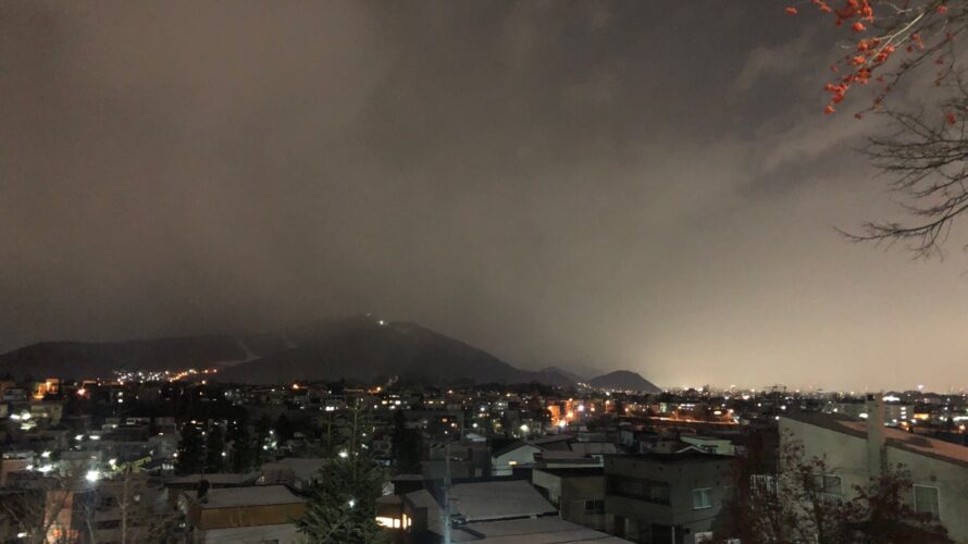 20221209札幌西岡からの夜景