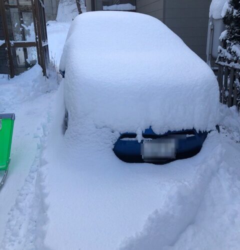 札幌は今シーズン初の大雪