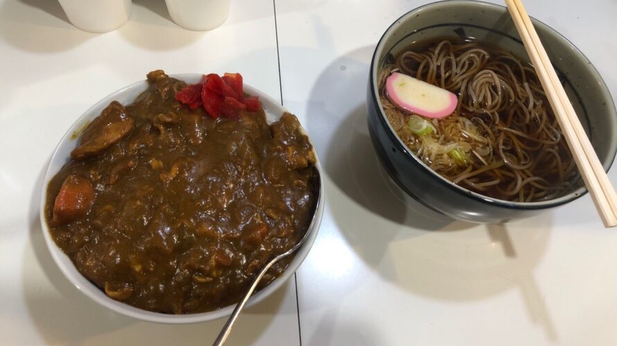 札幌すすきの「立ち食いそば 豆福」サラリーマンランチ、サラメシ 札幌B級グルメ