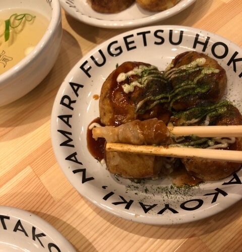 たこ焼＆海鮮串 風月 ココノ ススキノ店で本場大阪にまけない北海道のたこ焼きを食べる