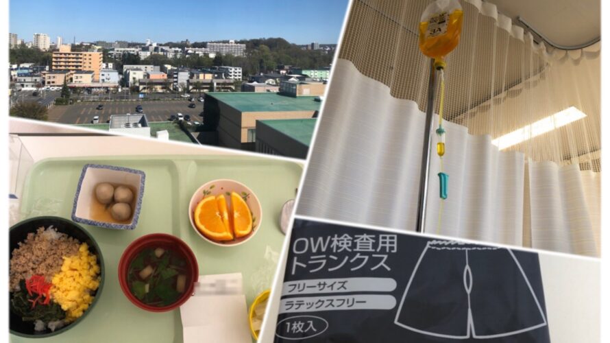 GWの中休みに大腸ポリープを取りに一泊二日の入院（JCHO北海道病院）