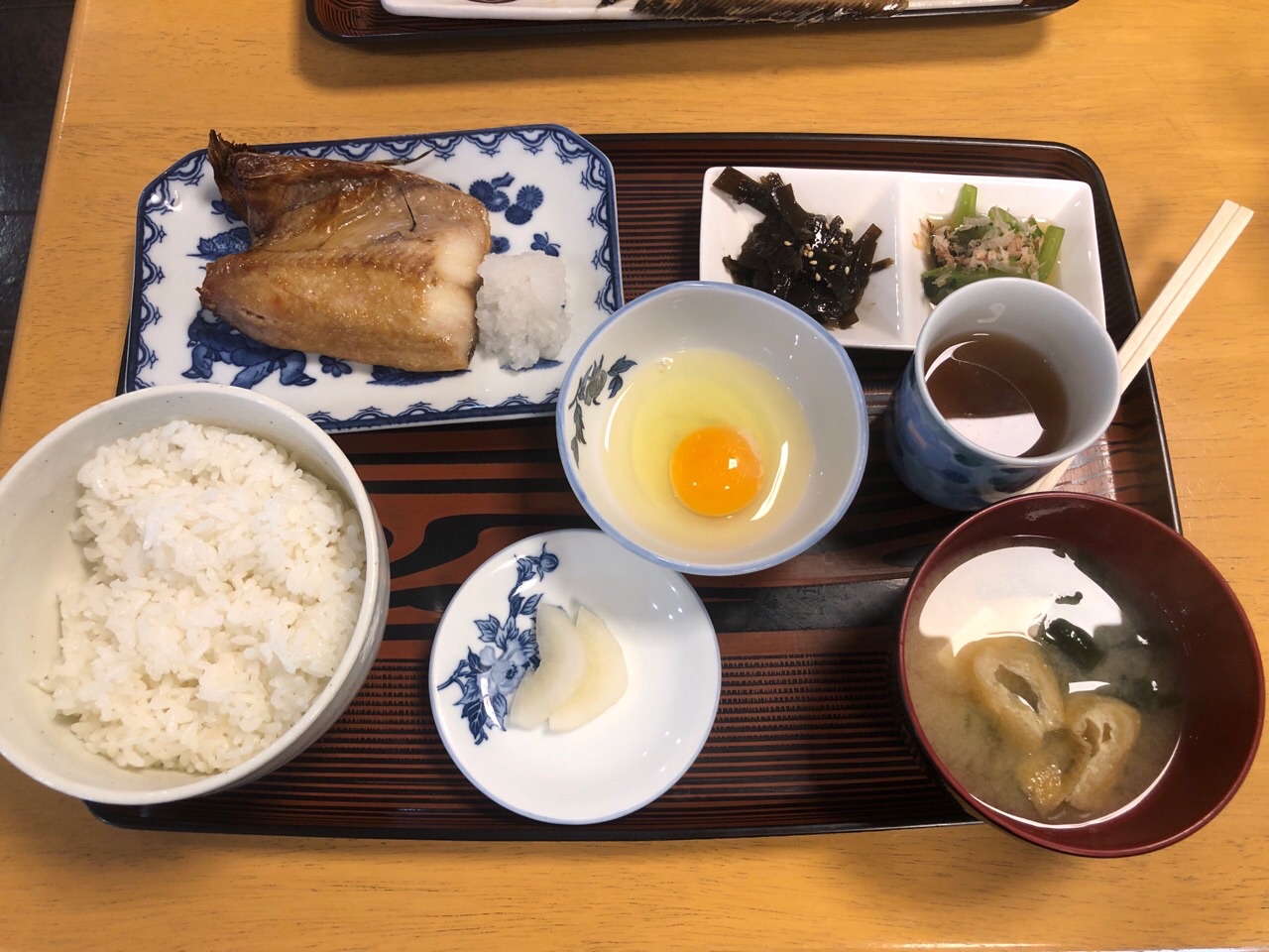 朝定食