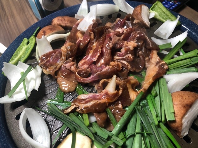 札幌在住ブロガーえびGブログ；今日の晩ご飯はジンギスカン