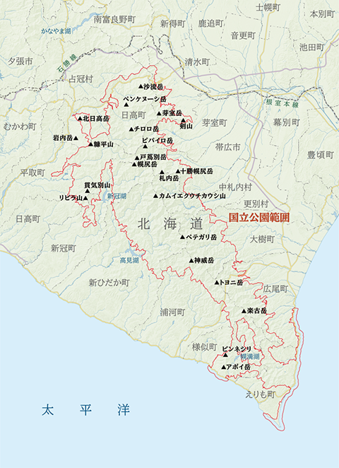 日高山脈襟裳十勝国立公園