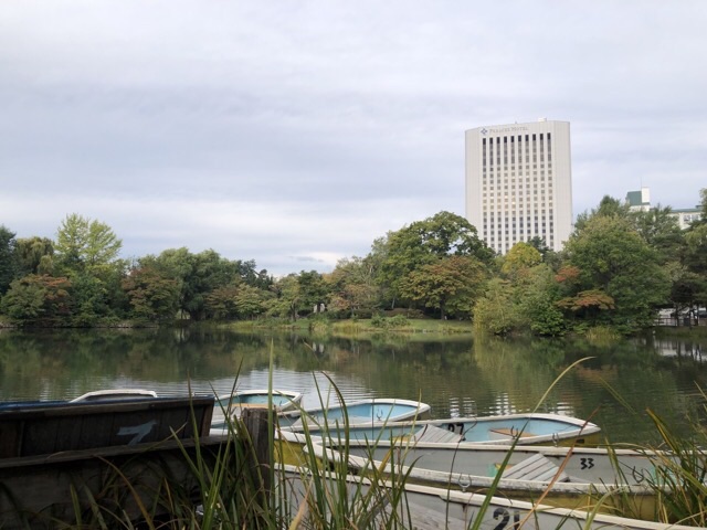 札幌在住ブロガーえびGブログ；通勤途中の中島公園とダイエットランチ