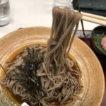 創業明治36年 (1903年)、株式会社中村屋旅館でランチのA；ぶっかけたぬきミニねぎとろ丼850円