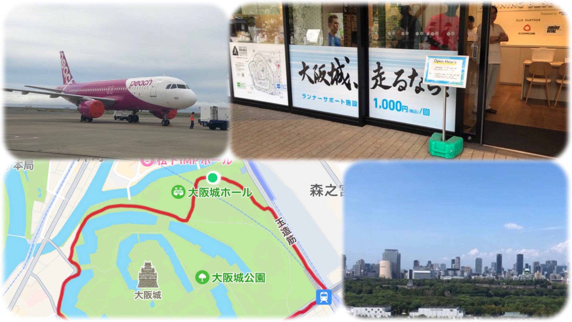 20250915_大阪城ラン・ウォークを走る