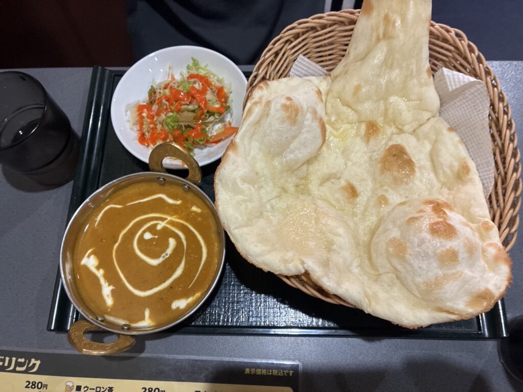 ヒマラヤダイニングの孫Cが頼んだチキンカレー