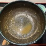 カレーうどん鬼はそとの黒豚ミルクスープ(中辛)を完食した後